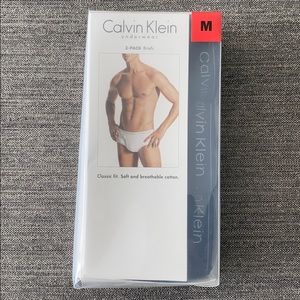 Calvin Klein Briefs 3 Pack Black